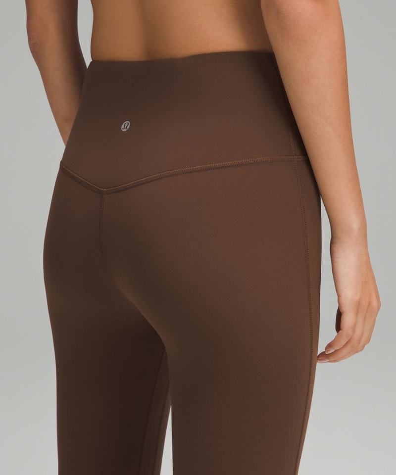 Lululemon Align™ High-Rise Mini-Flared Extra Korta Tights Dam Choklad Sverige | UDWJAB359
