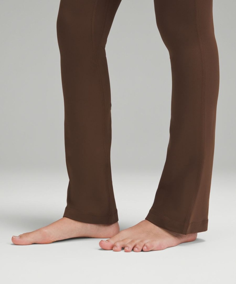 Lululemon Align™ High-Rise Mini-Flared Extra Korta Tights Dam Choklad Sverige | UDWJAB359