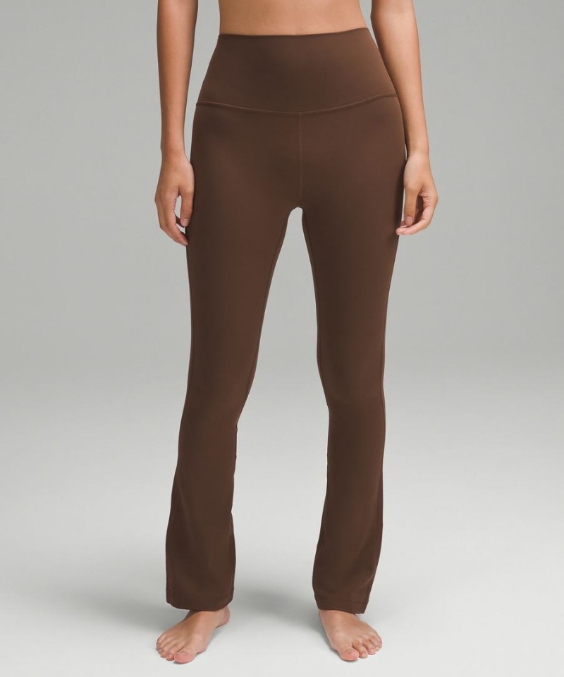 Lululemon Align™ High-Rise Mini-Flared Extra Korta Tights Dam Choklad Sverige | UDWJAB359