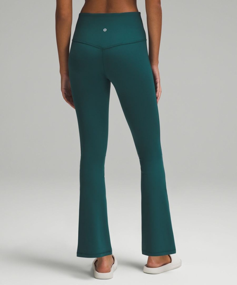 Lululemon Align™ High-Rise Mini-Flared Extra Korta Tights Dam Turkos Sverige | MDYTUK185