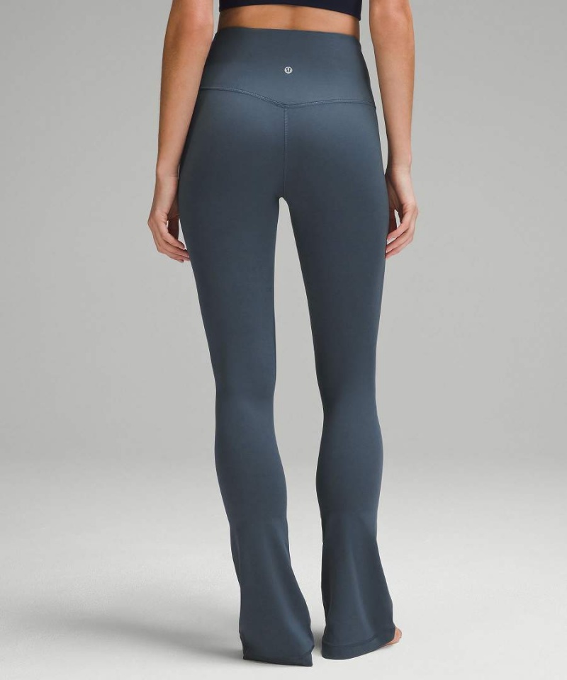 Lululemon Align™ High-Rise Mini-Flared Regular Tights Dam Blå Sverige | EXDFBK872