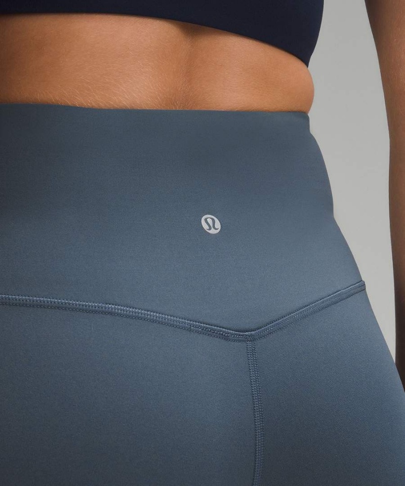 Lululemon Align™ High-Rise Mini-Flared Regular Tights Dam Blå Sverige | EXDFBK872