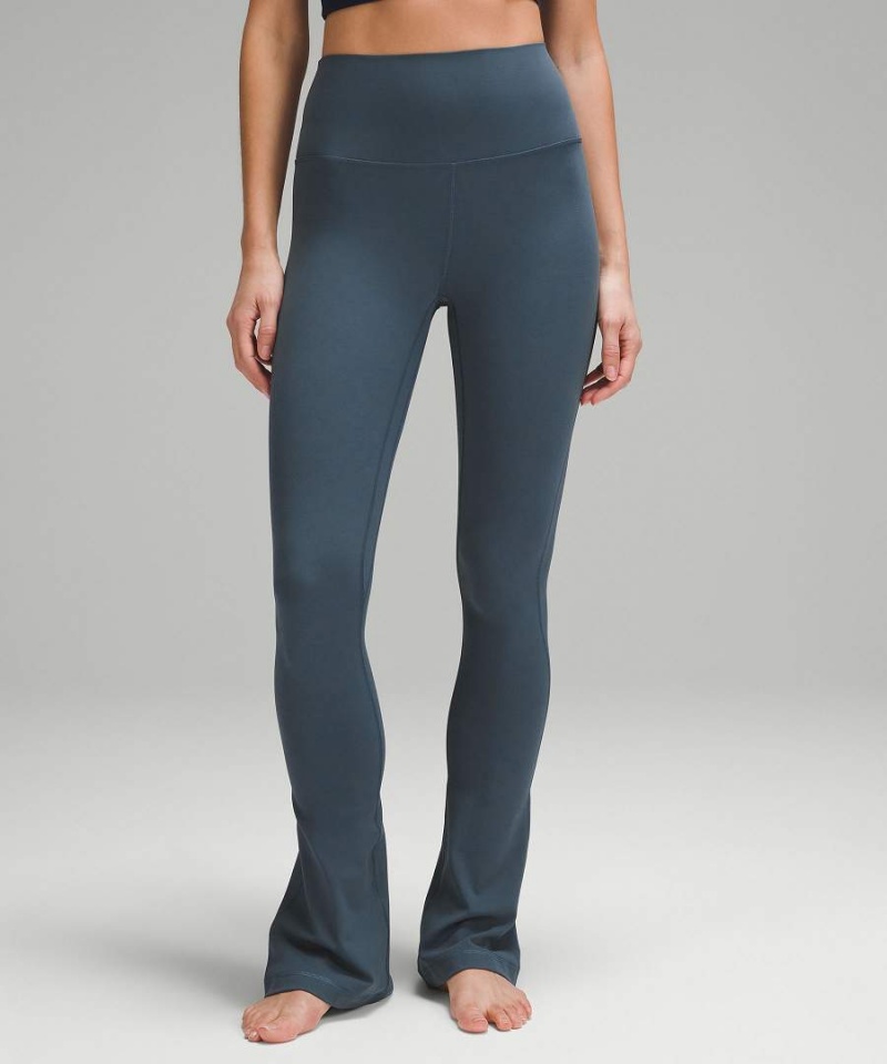 Lululemon Align™ High-Rise Mini-Flared Regular Tights Dam Blå Sverige | EXDFBK872