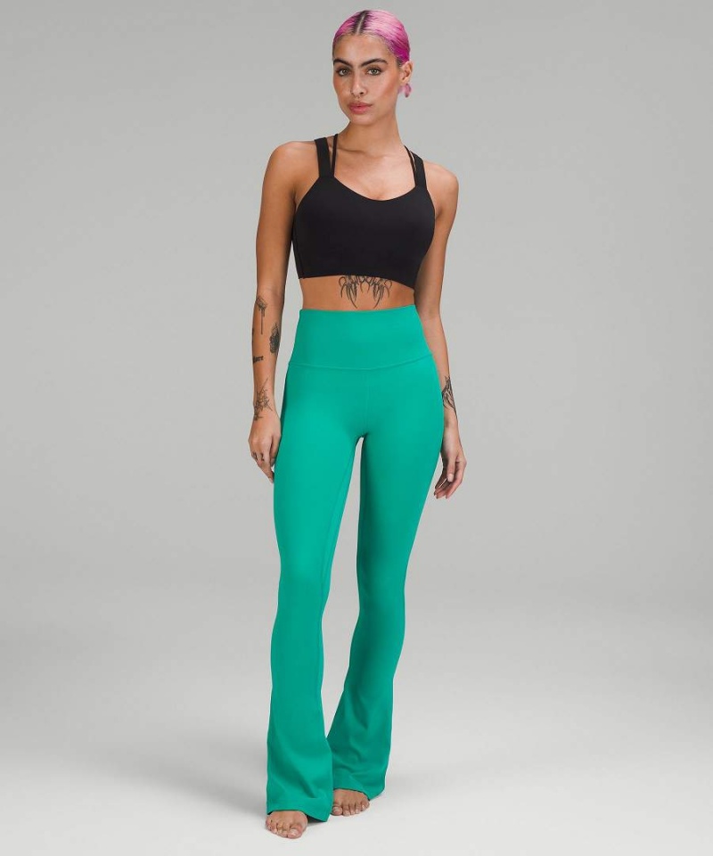 Lululemon Align™ High-Rise Mini-Flared Regular Tights Dam Gröna Sverige | ZLYMRG062