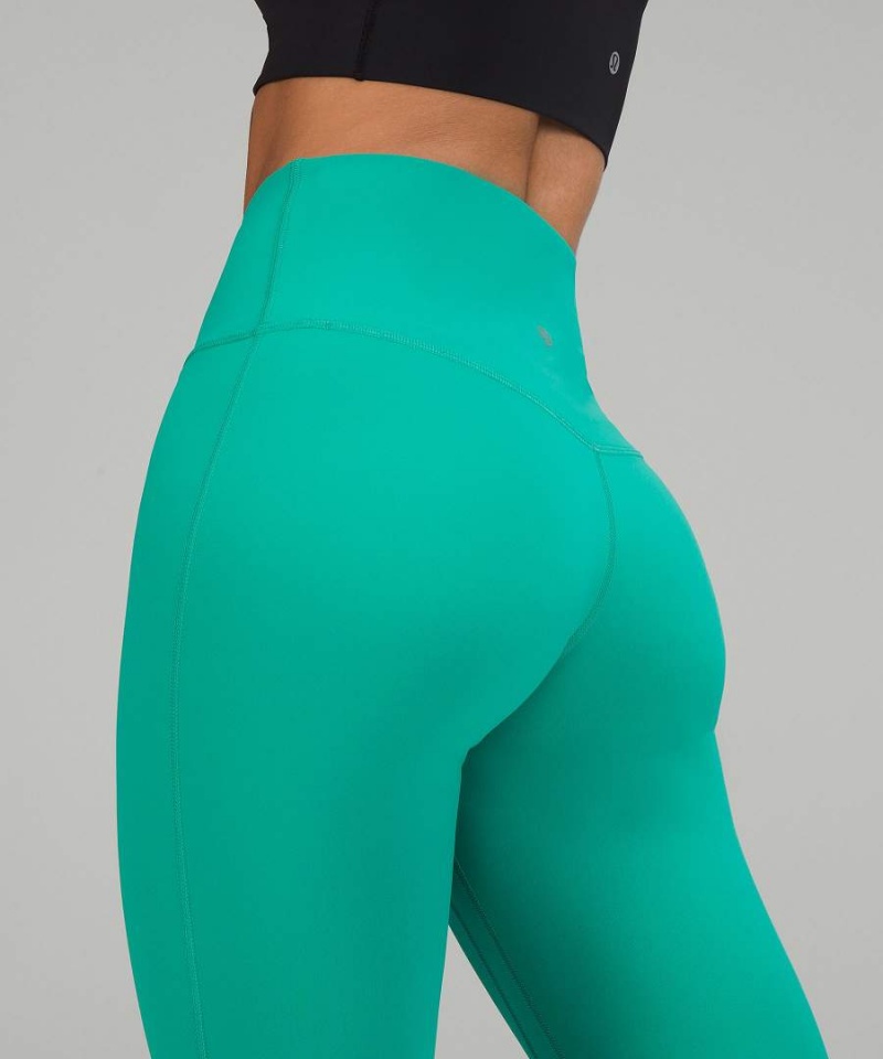 Lululemon Align™ High-Rise Mini-Flared Regular Tights Dam Gröna Sverige | ZLYMRG062