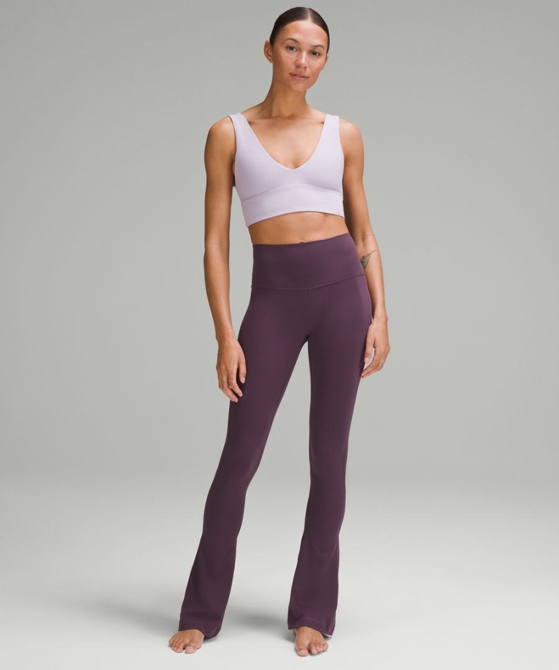 Lululemon Align™ High-Rise Mini-Flared Regular Tights Dam Lila Sverige | ELQTBA567