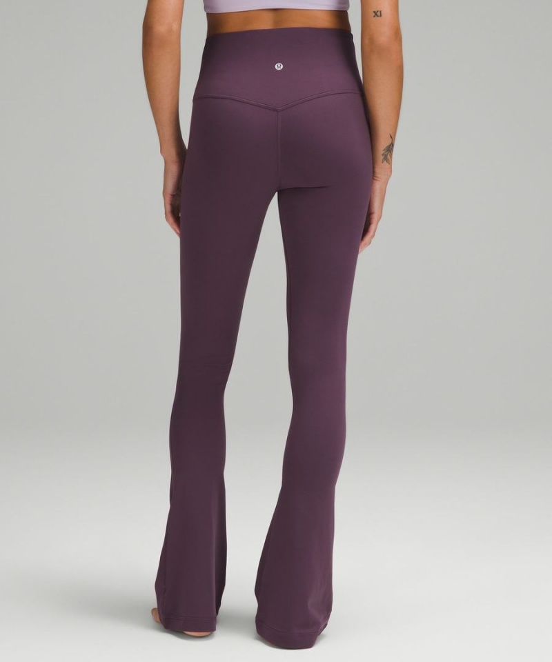 Lululemon Align™ High-Rise Mini-Flared Regular Tights Dam Lila Sverige | ELQTBA567