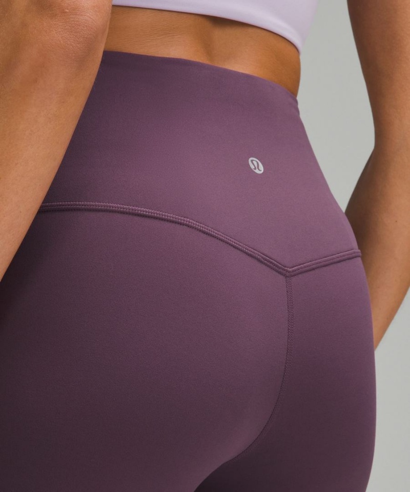 Lululemon Align™ High-Rise Mini-Flared Regular Tights Dam Lila Sverige | ELQTBA567