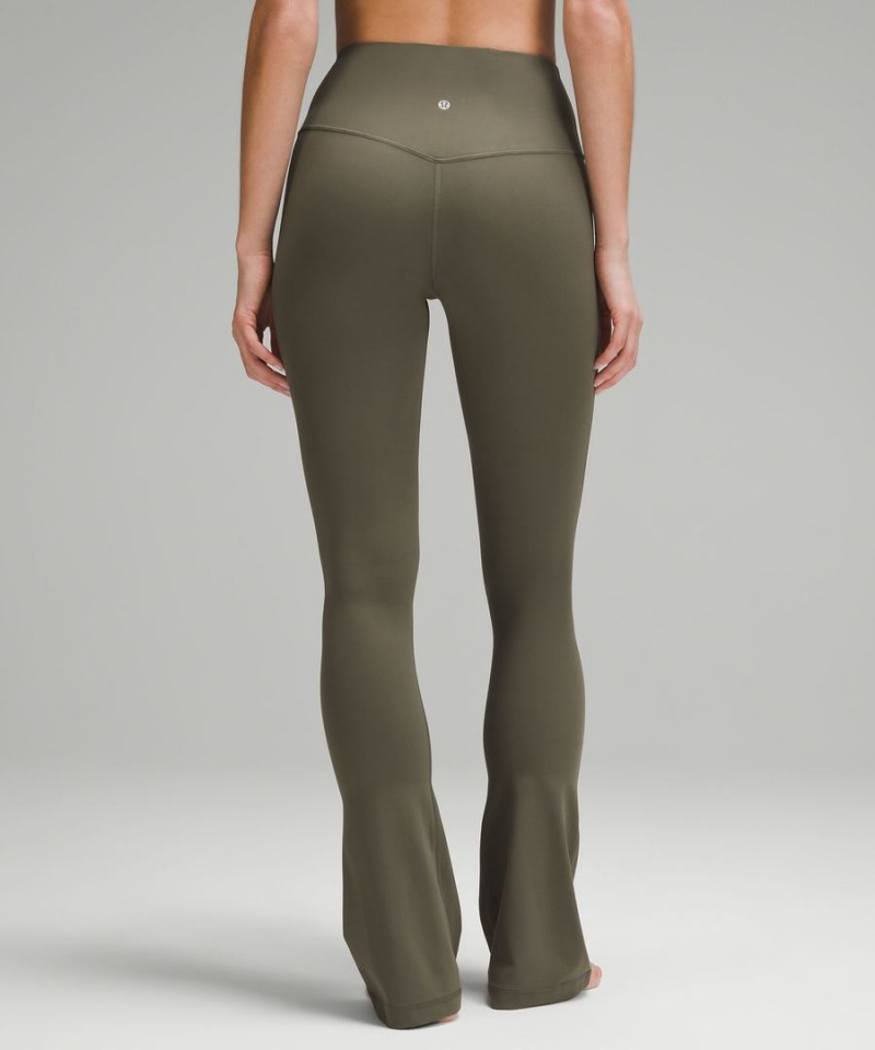 Lululemon Align™ High-Rise Mini-Flared Regular Tights Dam Gröna Sverige | QJIUVP139