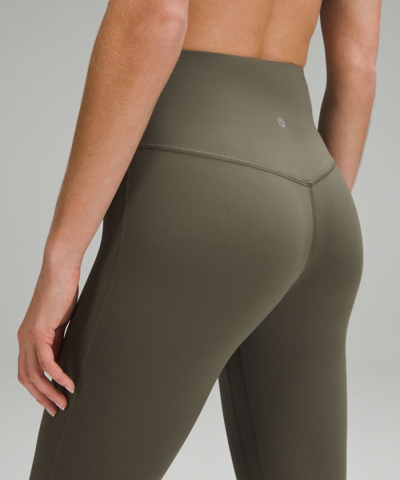 Lululemon Align™ High-Rise Mini-Flared Regular Tights Dam Gröna Sverige | QJIUVP139