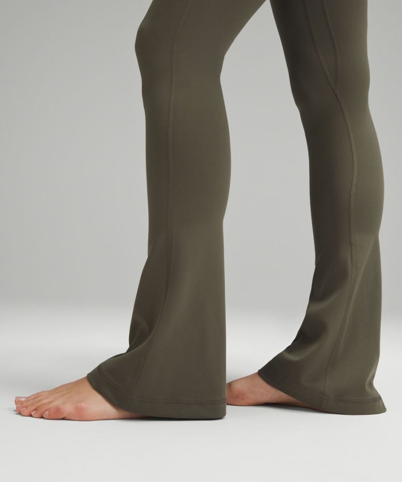 Lululemon Align™ High-Rise Mini-Flared Regular Tights Dam Gröna Sverige | QJIUVP139