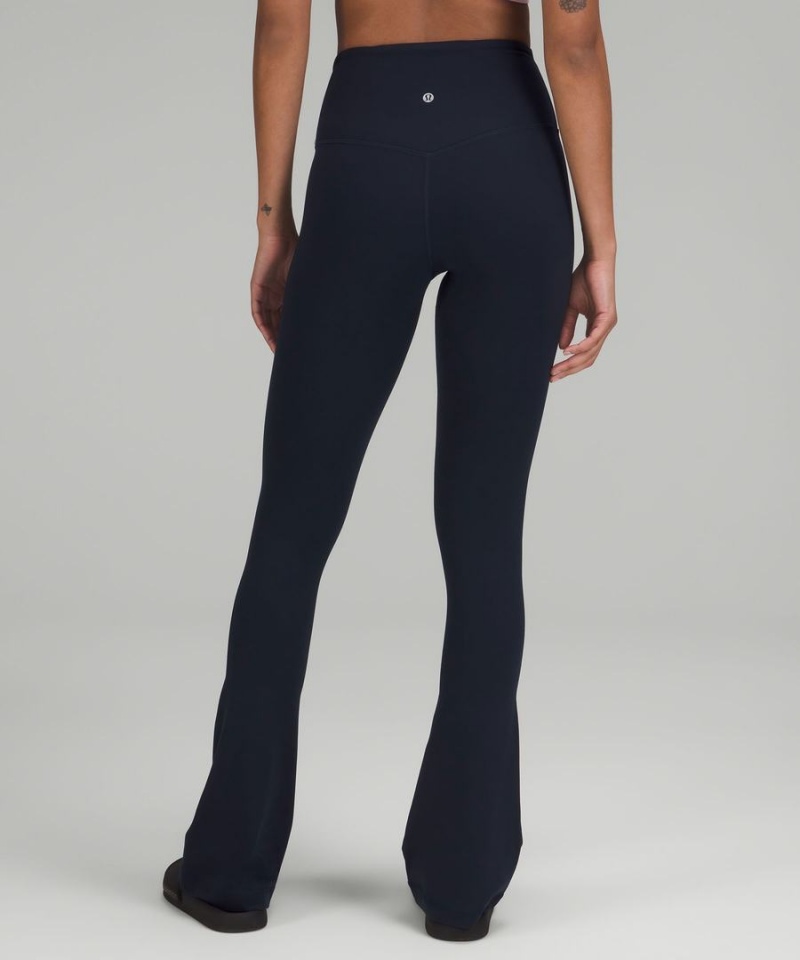 Lululemon Align™ High-Rise Mini-Flared Regular Tights Dam Marinblå Sverige | DTOZAV162