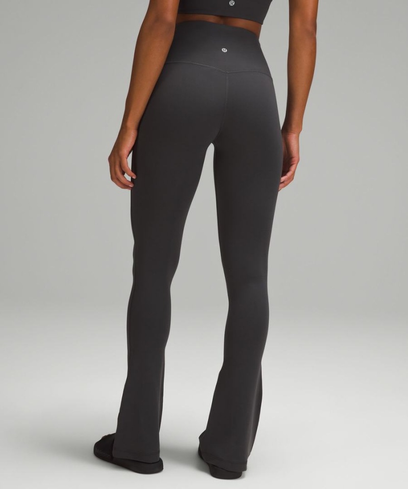 Lululemon Align™ High-Rise Mini-Flared Regular Tights Dam Mörkgrå Sverige | WXDUET948