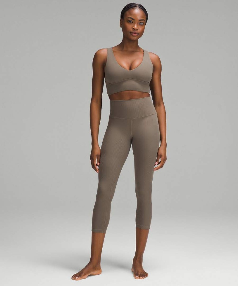 Lululemon Align™ High-Rise Räfflad Crop 23