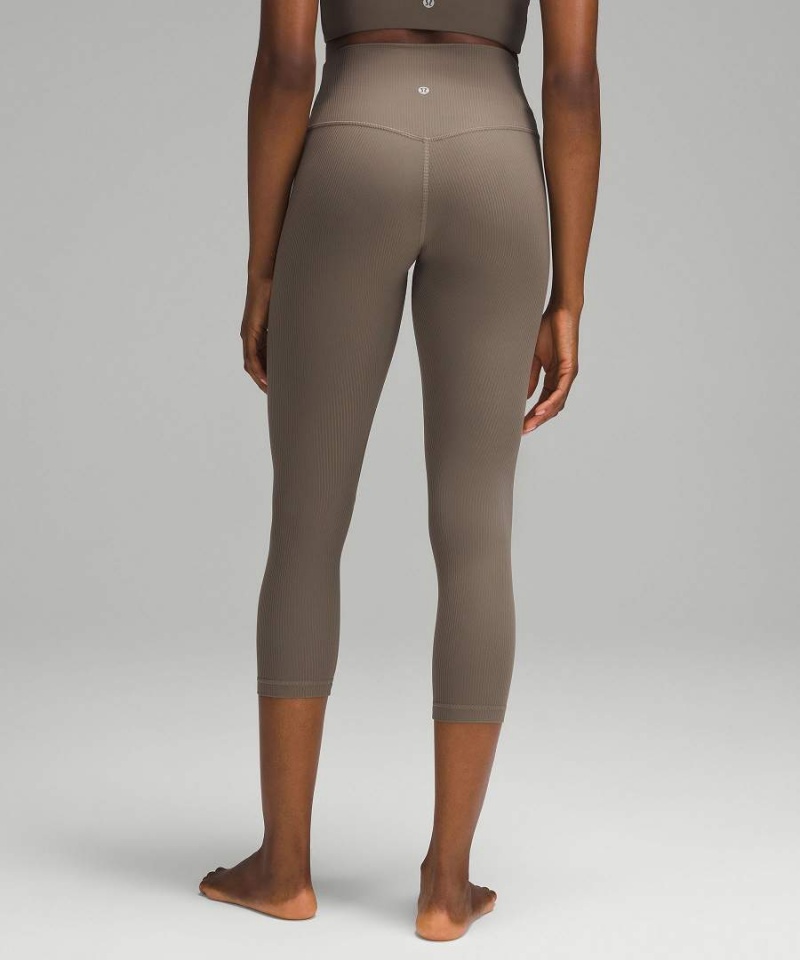 Lululemon Align™ High-Rise Räfflad Crop 23