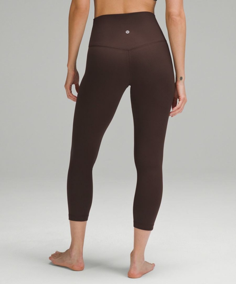 Lululemon Align™ High-Rise Räfflad Crop 23
