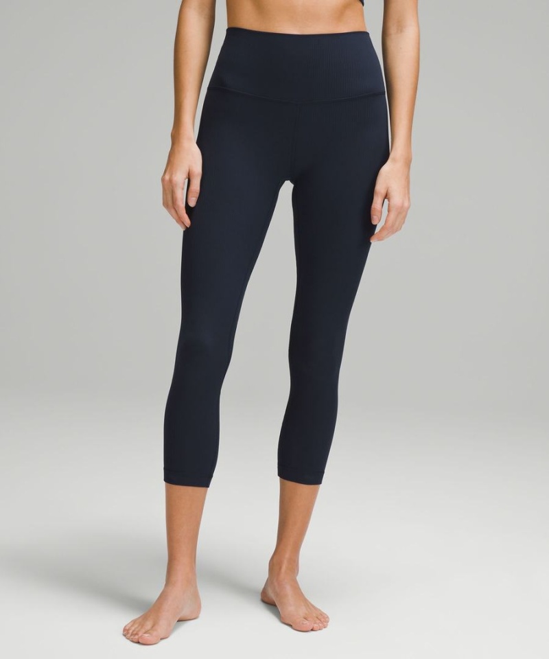 Lululemon Align™ High-Rise Räfflad Crop 23\