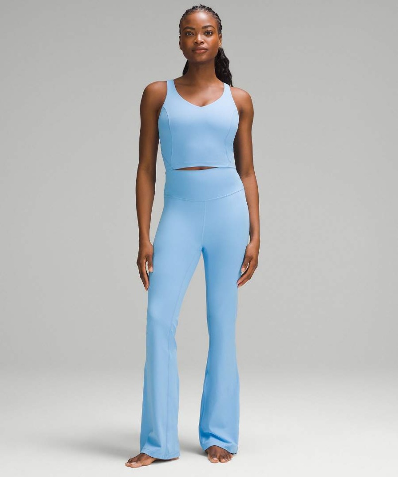 Lululemon Align™ Light Support, C/D Cup Linne Dam Blå Sverige | LSQNXM901