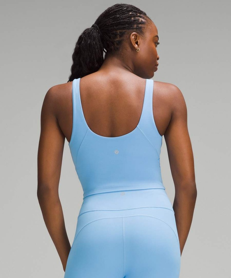 Lululemon Align™ Light Support, C/D Cup Linne Dam Blå Sverige | LSQNXM901