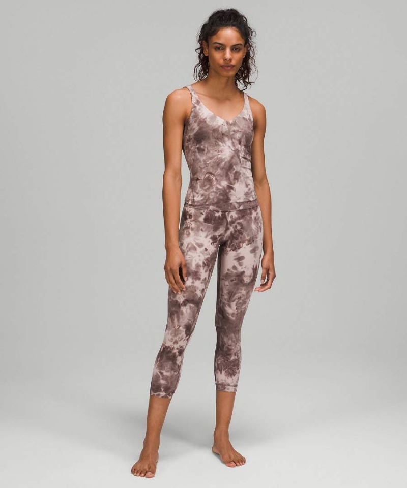 Lululemon Align™ Midja-Length Linne Dam Bruna Sverige | XDKULF276