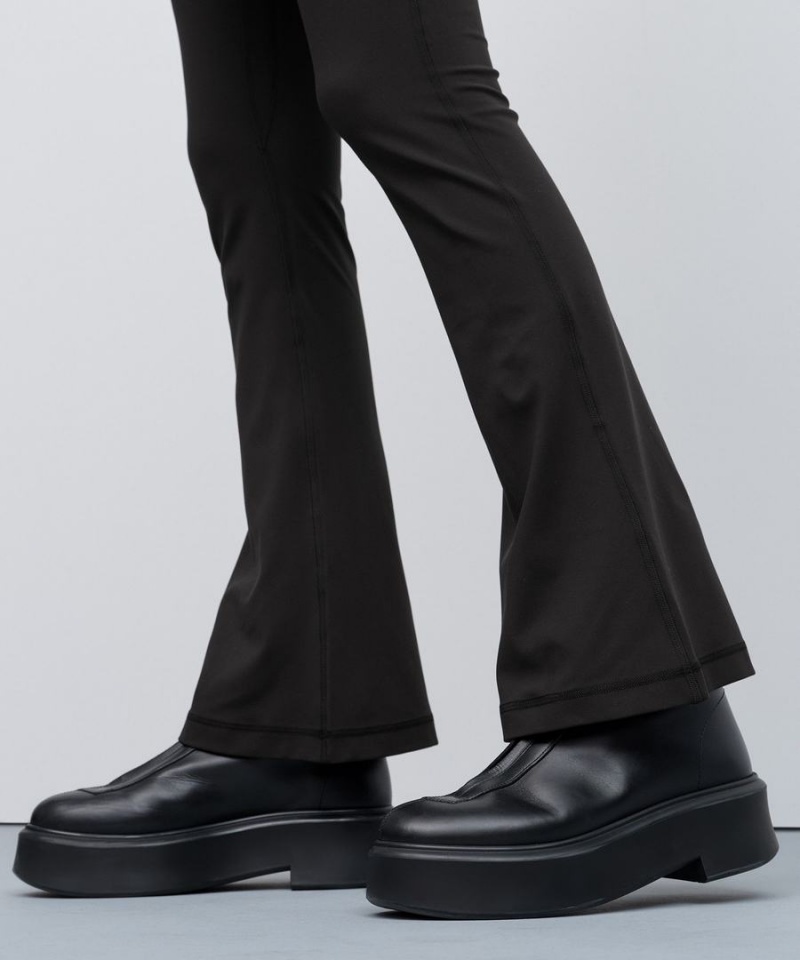 Lululemon Align™ Mini-Flared Höga Tights Dam Svarta Sverige | ECQZGU638
