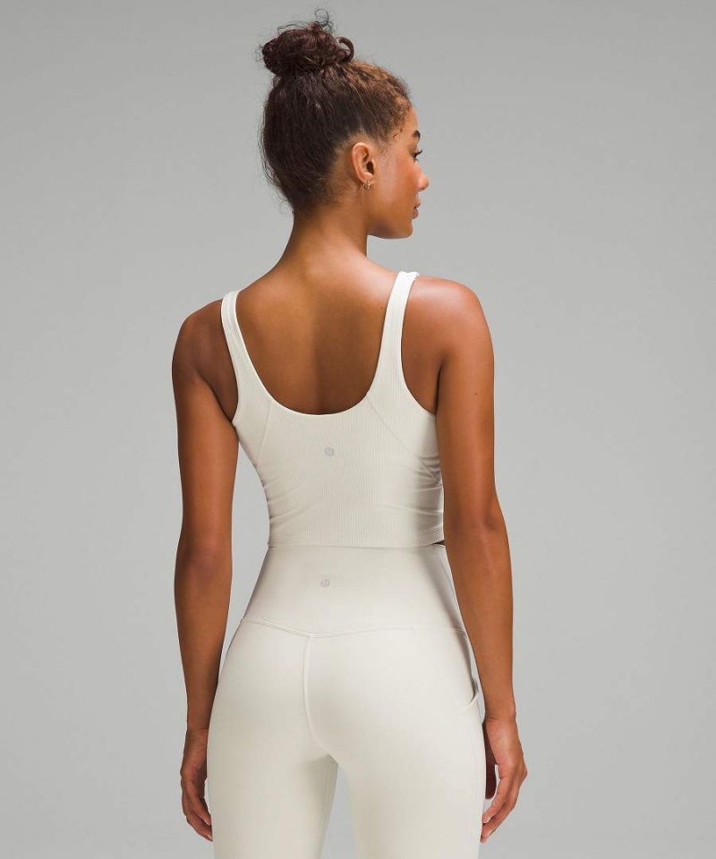 Lululemon Align™ Räfflad Henley Linne Dam Beige Sverige | GXJEVP428