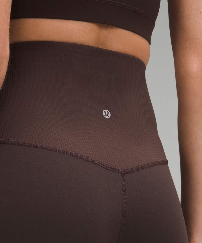 Lululemon Align™ Super-High-Rise Räfflad-Trim 28