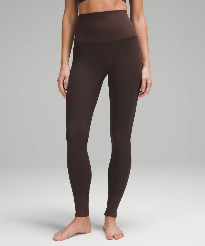 Lululemon Align™ Super-High-Rise Räfflad-Trim 28\