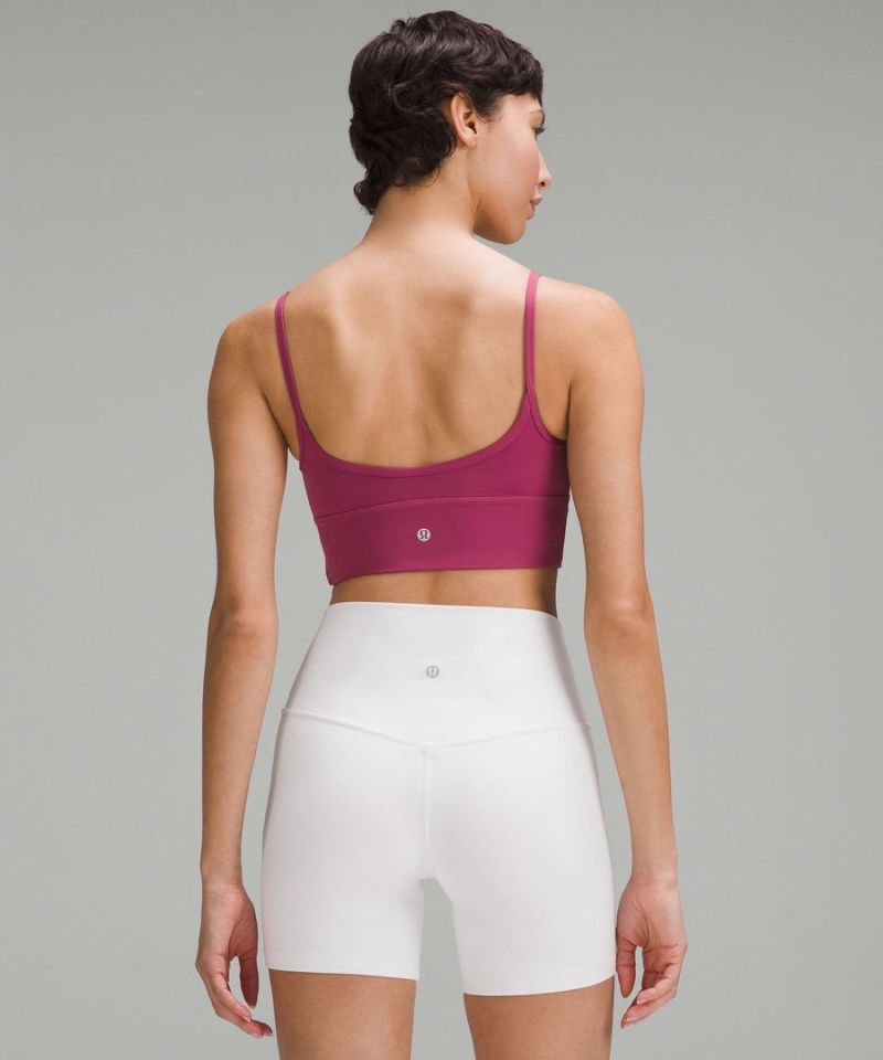 Lululemon Align™ Sweetheart Bra Light Support, A/B Cup Sport BH Dam Lila Sverige | SBOXQJ235