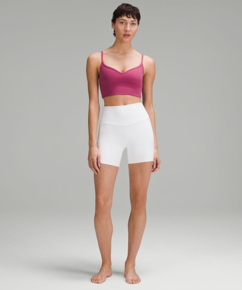 Lululemon Align™ Sweetheart Bra Light Support, A/B Cup Sport BH Dam Lila Sverige | SBOXQJ235