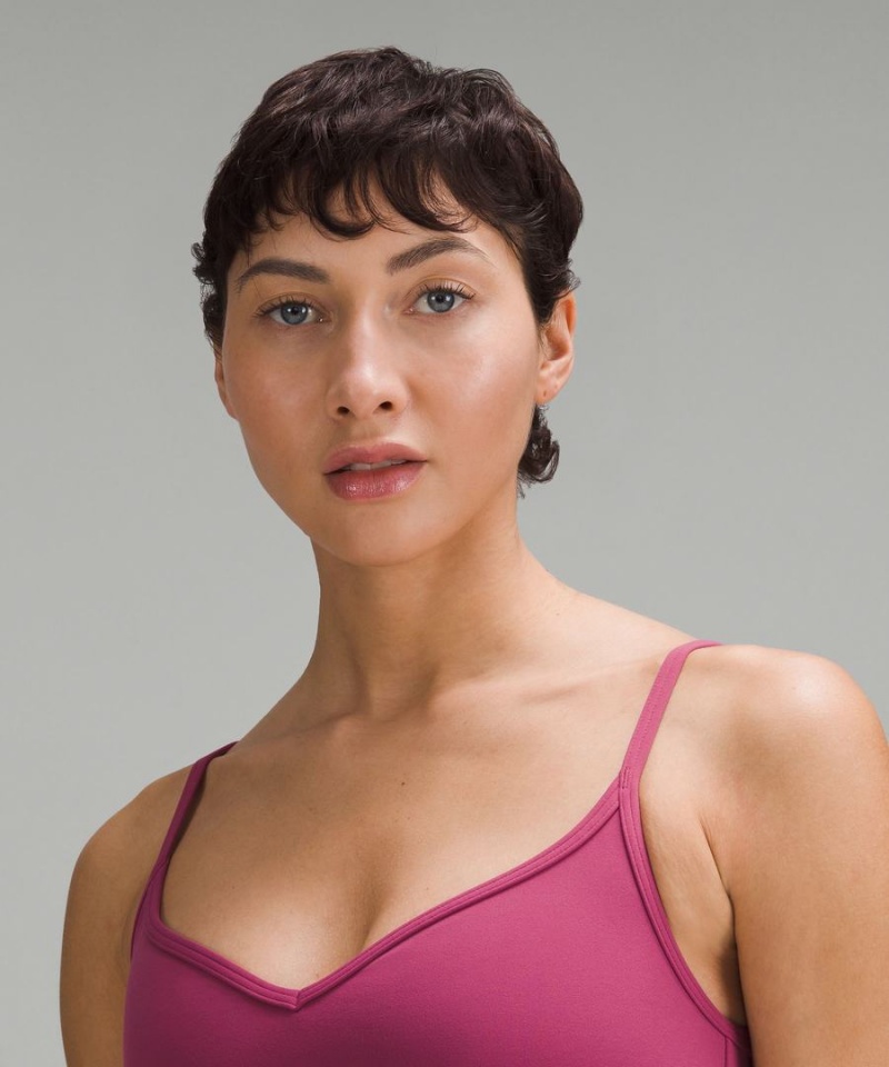 Lululemon Align™ Sweetheart Bra Light Support, A/B Cup Sport BH Dam Lila Sverige | SBOXQJ235