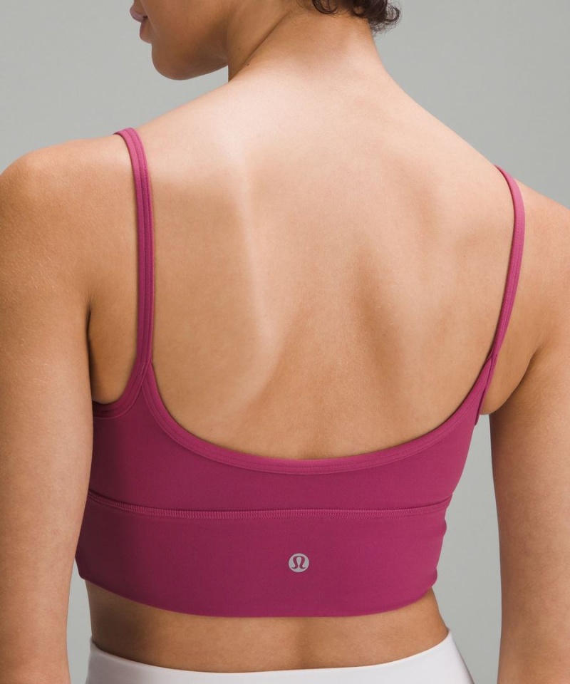 Lululemon Align™ Sweetheart Bra Light Support, A/B Cup Sport BH Dam Lila Sverige | SBOXQJ235