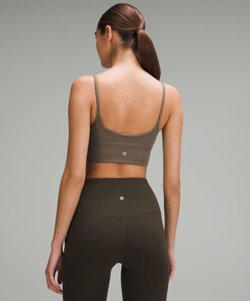 Lululemon Align™ Sweetheart Bra Light Support, A/B Cup Sport BH Dam Grå Sverige | JRHDLM821