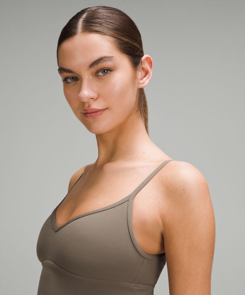 Lululemon Align™ Sweetheart Bra Light Support, A/B Cup Sport BH Dam Grå Sverige | JRHDLM821
