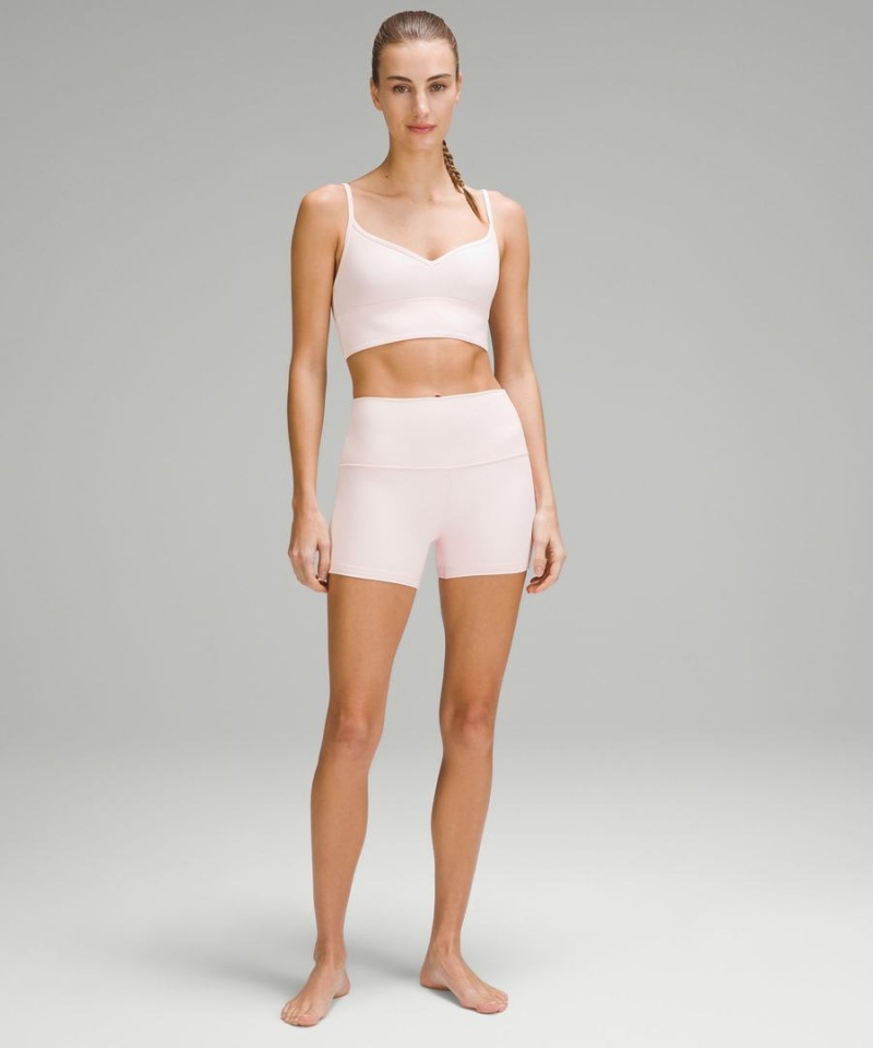 Lululemon Align™ Sweetheart Bra Light Support, A/B Cup Sport BH Dam Ljusröda Sverige | BKOGWL601
