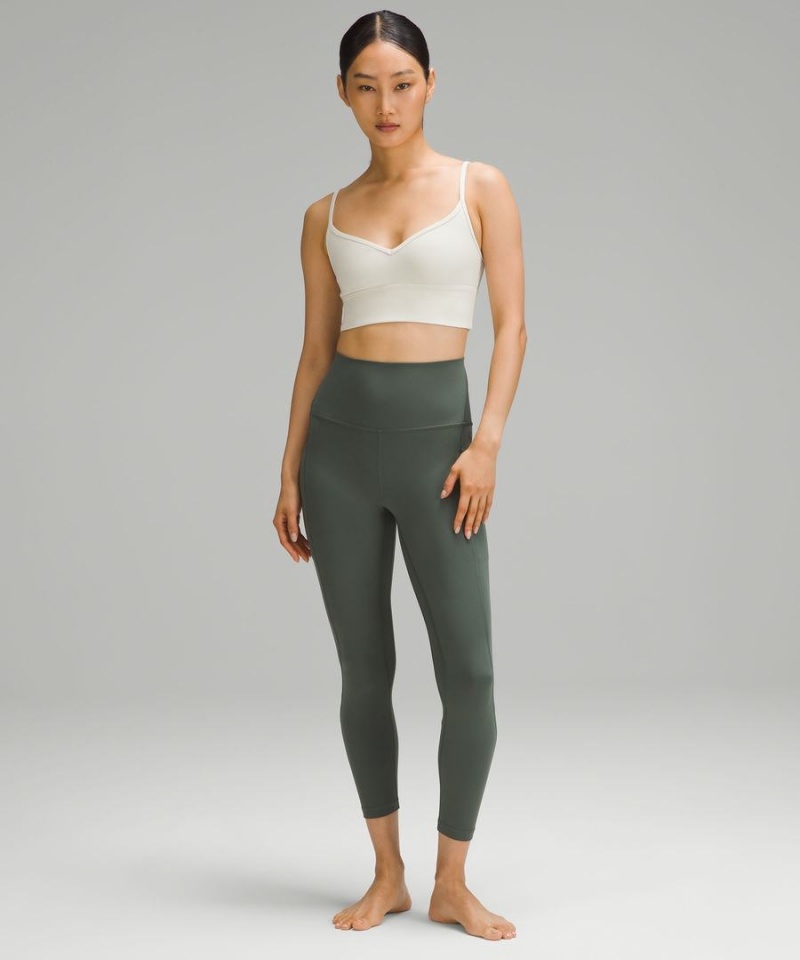 Lululemon Align™ Sweetheart Bra Light Support, A/B Cup Sport BH Dam Beige Sverige | CLTIXR653