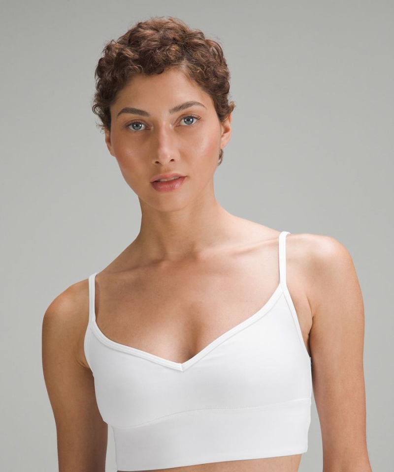 Lululemon Align™ Sweetheart Bra Light Support, A/B Cup Sport BH Dam Vita Sverige | ZFQNUH710