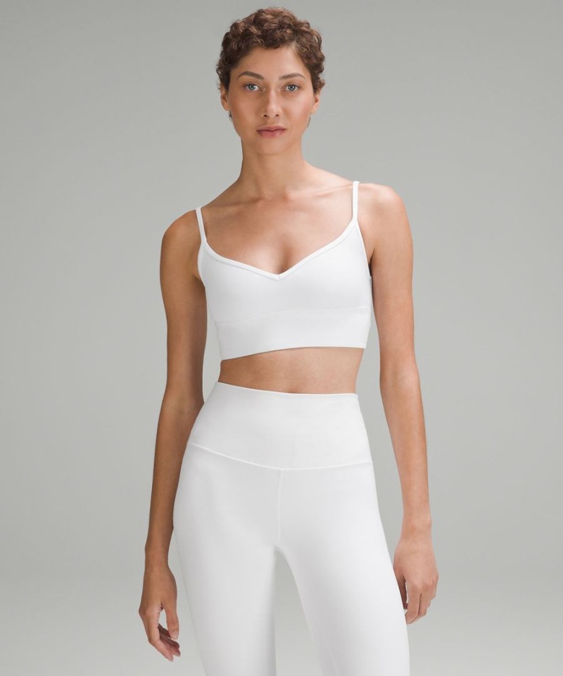 Lululemon Align™ Sweetheart Bra Light Support, A/B Cup Sport BH Dam Vita Sverige | ZFQNUH710