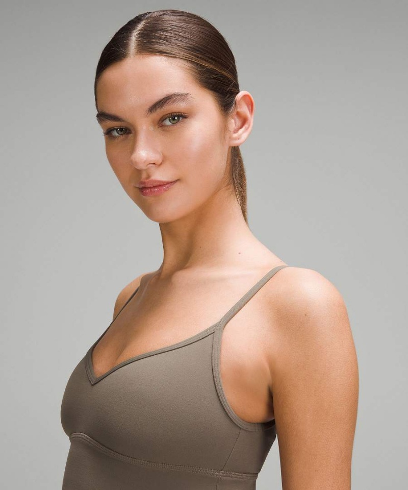 Lululemon Align™ Sweetheart Bra Light Support, A/B Cup Sport BH Dam Grå Sverige | MUNTSP785