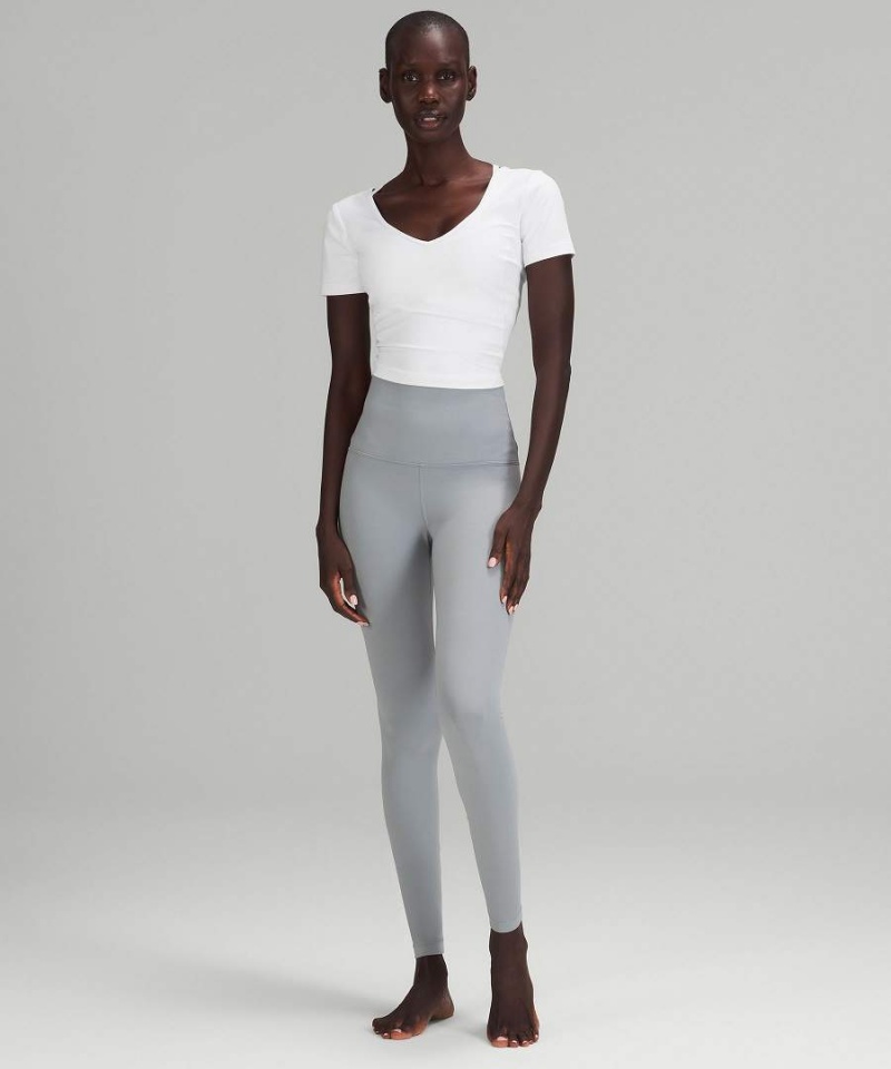 Lululemon Align™ T-shirt Dam Blå Olika Färger Sverige | BPTDXL798