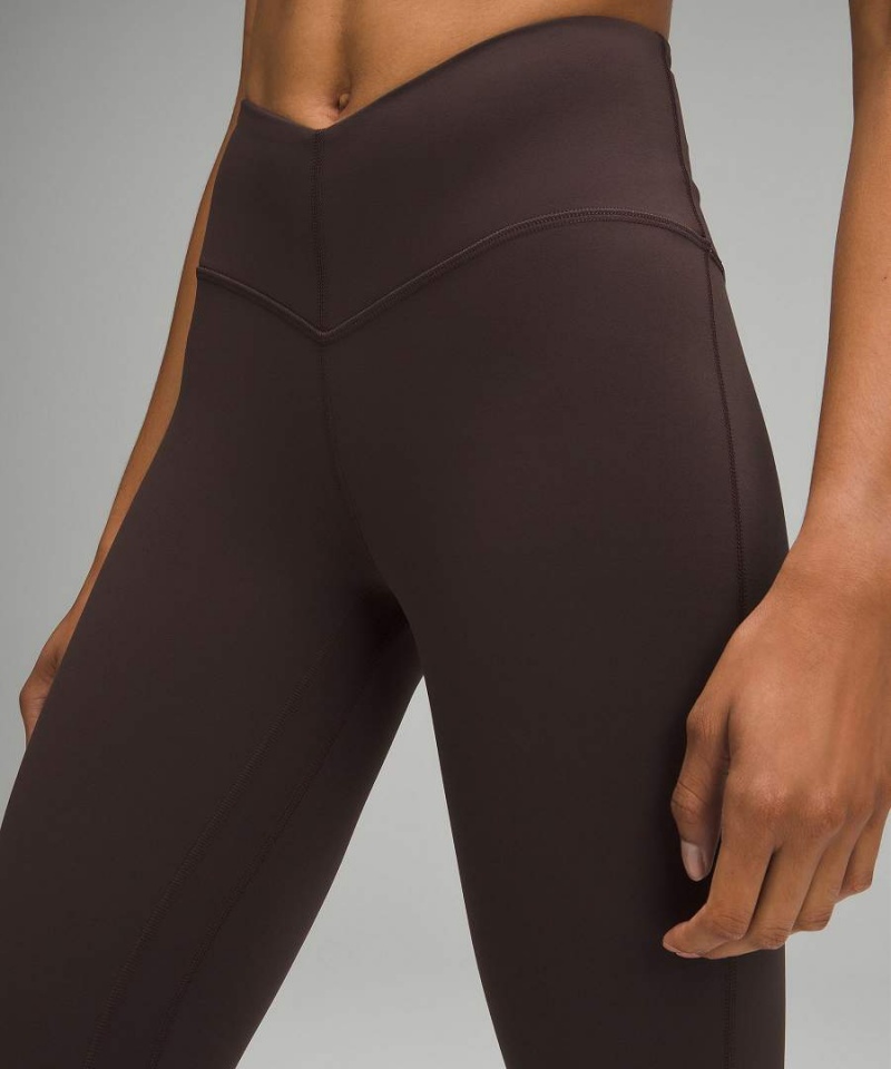 Lululemon Align™ V-Midja Mini-Flared Tights Dam Choklad Sverige | UOBVSE869