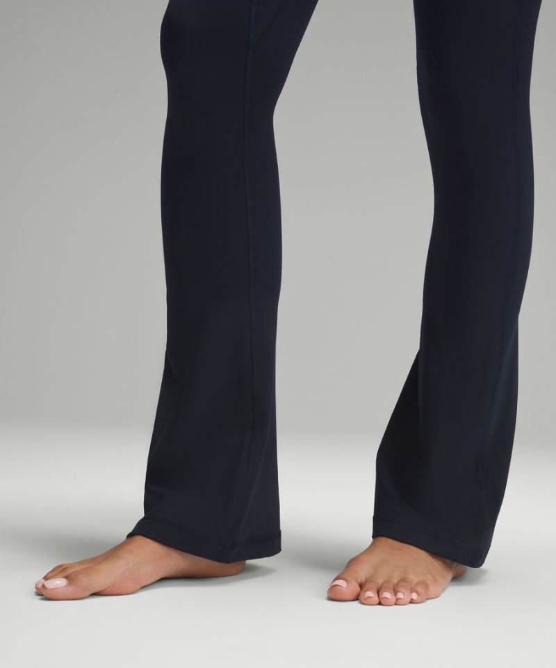 Lululemon Align™ V-Midja Mini-Flared Tights Dam Marinblå Sverige | KIADUQ764