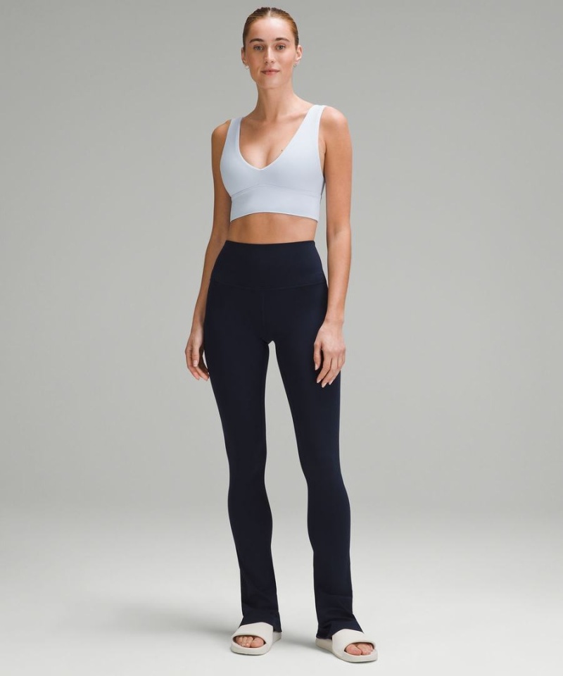 Lululemon Align™ V-Neck Bra Light Support, A/B Cup Sport BH Dam Vita Sverige | TQXHEW128