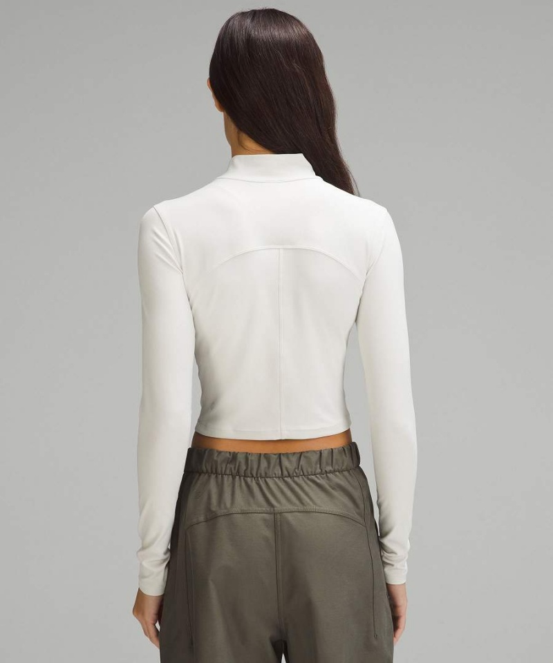 Lululemon All Aligned Mockneck Långärmad Tröja Dam Beige Sverige | THDLNY728