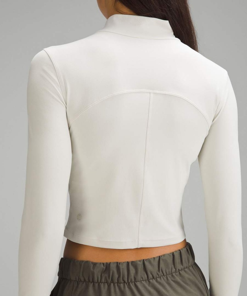 Lululemon All Aligned Mockneck Långärmad Tröja Dam Beige Sverige | THDLNY728