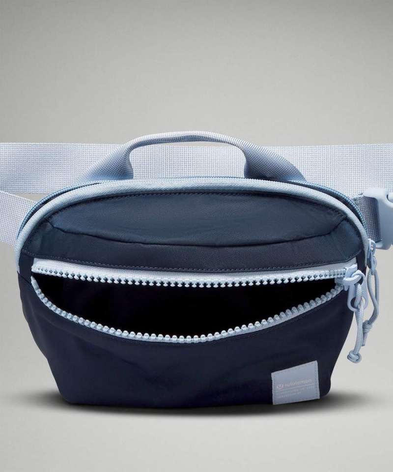 Lululemon All Day Essentials 2.5L Bältesväska Dam Marinblå Blå Beige Sverige | NQGADT180