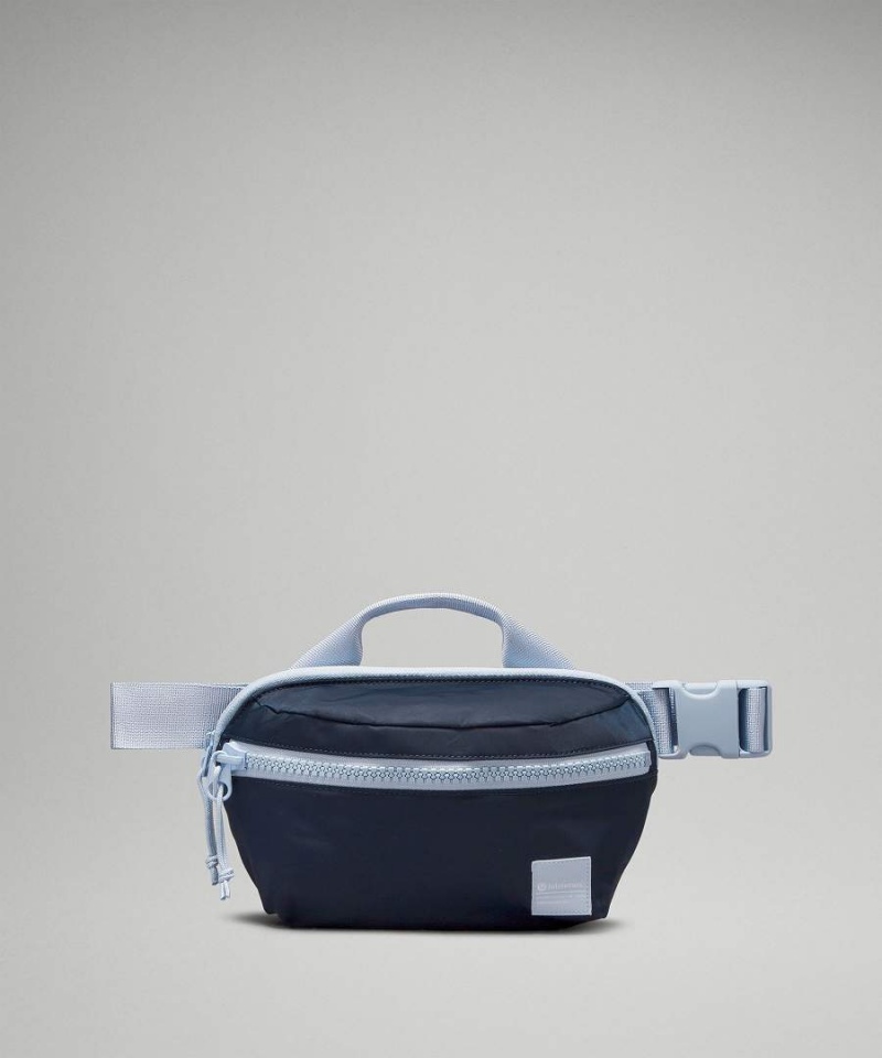 Lululemon All Day Essentials 2.5L Bältesväska Dam Marinblå Blå Beige Sverige | NQGADT180