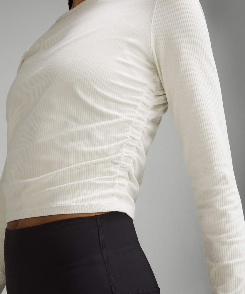 Lululemon All It Takes Räfflad Nulu Långärmad Tröja Dam Turkos Sverige | SEJAHW149