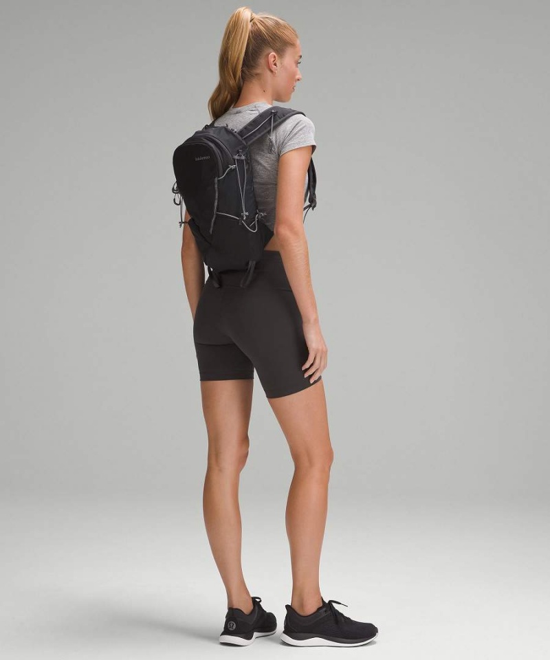 Lululemon All Sport 10L Ryggsäckar Dam Svarta Svarta Mörkgrå Sverige | OANPGR308
