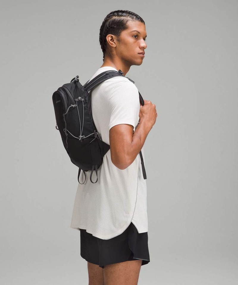 Lululemon All Sport 10L Ryggsäckar Dam Svarta Svarta Mörkgrå Sverige | OANPGR308